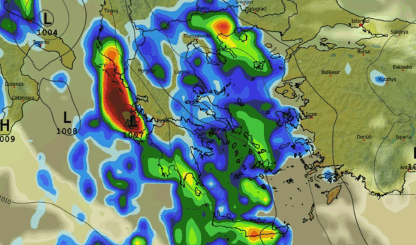 Καιρός 30-11: Πολλά νερά φέρνει το GFS, πότε βλέπει και χιόνια (vid)