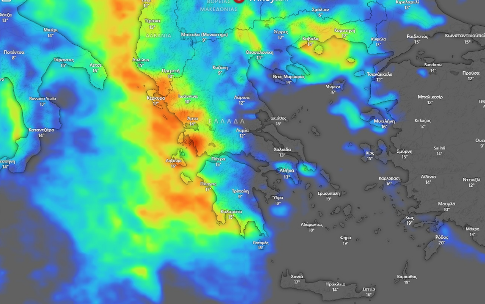 Καιρός 8-11: Ανάλυση Θοδωρή Κολυδά – Πού θα βρέξει περισσότερο (vid)
