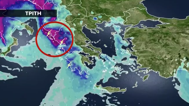 Κακοκαιρία: Επικίνδυνος καιρός, θέλει προσοχή! Προειδοποίηση Μαρουσάκη