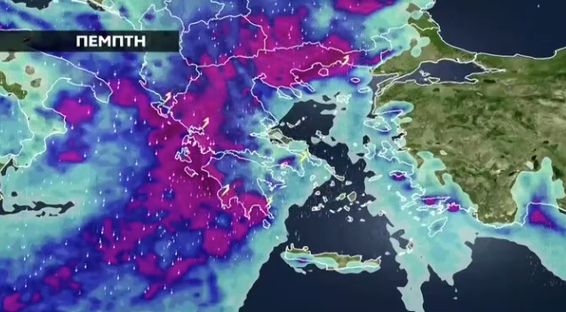 Καιρός 27-11: Νέος γύρος καταιγίδων από το μεσημέρι – Προειδοποίηση Μαρουσάκη