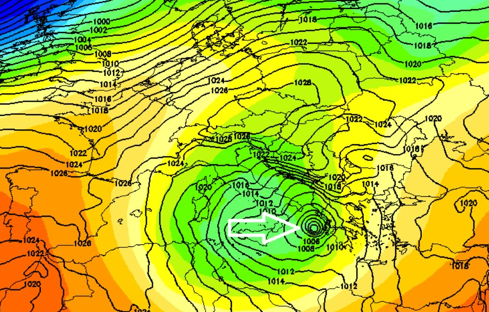 Καιρός 24-11: Καμπανάκι Μαρουσάκη για ισχυρή κυκλογένεση στο Ιόνιο