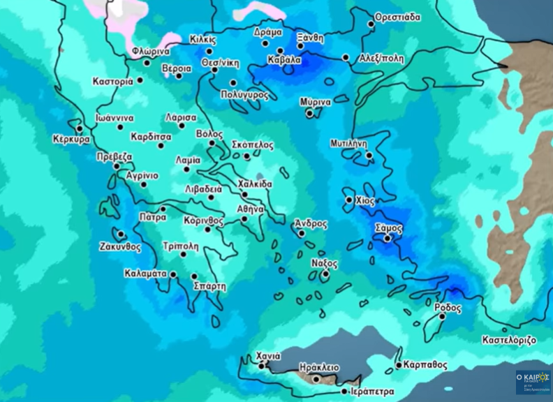 Καιρός 26-11: Καμπανάκι Σάκη Αρναούτογλου και για τα βορειοανατολικά (vid)