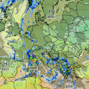 Καιρός 2-11: Τρέξιμο γεμάτο κακοκαιρίες από το ευρωπαϊκό μοντέλο (vid)