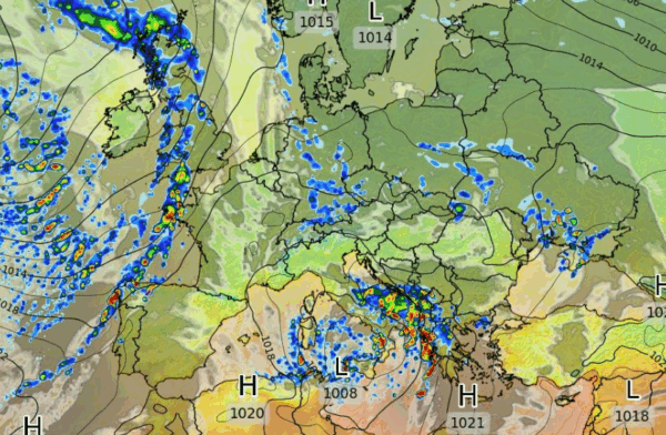 Καιρός 7-11: Νέα δεδομένα ECMWF – Διαδοχικές κακοκαιρίες για μέρες (Vid)