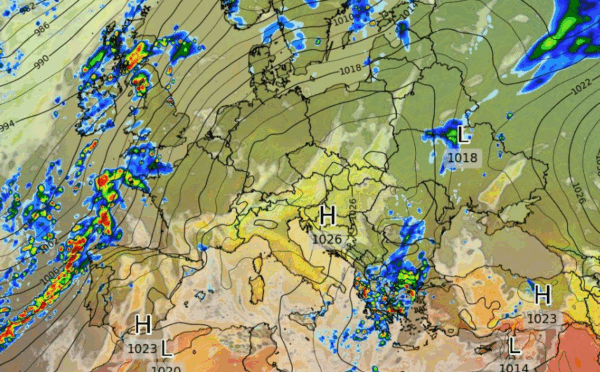 Καιρός 2-11: Ξεκινούν διαδοχικές κακοκαιρίες από την Τρίτη – Νέα δεδομένα ECMWF (vid)