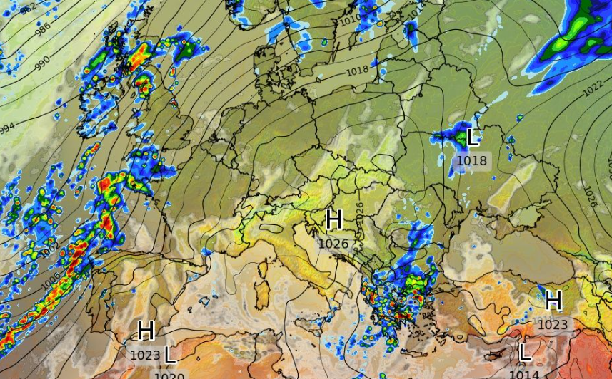 Καιρός 2-11: Ξεκινούν διαδοχικές κακοκαιρίες από την Τρίτη – Νέα δεδομένα ECMWF (vid)