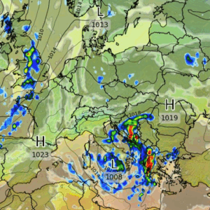 Καιρός 6-11: Πρωινά δεδομένα GFS – Διαδοχικές ισχυρές κακοκαιρίες (vid)