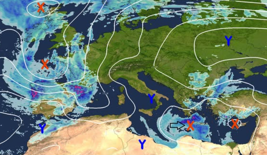 Καιρός: Προειδοποίηση Μαρουσάκη – Ερχονται πολλές και επικίνδυνες βροχές