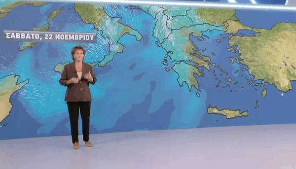 Καιρός 22-11: Βροχές και καταιγίδες και το Σάββατο – Η πρόγνωση της Σούζη (vid)