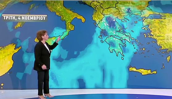 Καιρός 4-11: Προειδοποίηση Σούζη για έντονα φαινόμενα την Τρίτη (vid)