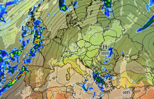 Καιρός 2-11: Αξιόλογες βροχές από Τρίτη – Πρωινή ανανέωση GFS (vid)