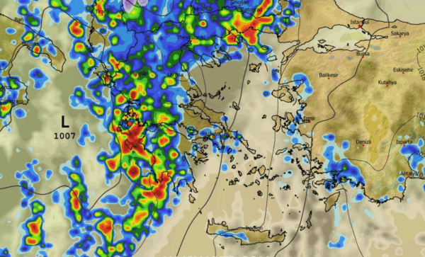 Καιρός 26-11: Καρέ καρέ η κακοκαιρία Adel από το ευρωπαϊκό – Αγνοούνται τα χιόνια