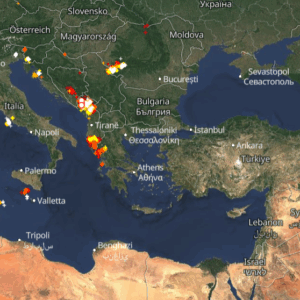 Καιρός 17-11: Ξεκίνησαν οι καταιγίδες – Πού εκδηλώνονται τώρα, Live