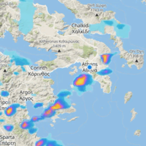 Καιρός 28-11: Κολυδάς για καταιγίδες στην Αθήνα – Προσοχή για μία ώρα