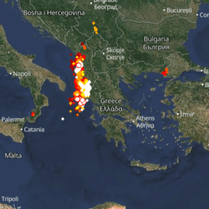 Κακοκαιρία Adel: Λαίλαπα καταιγίδων Live – Πού εκδηλώνονται τώρα