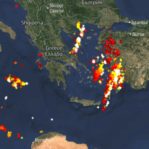 Καιρός 29-11: Πού χτυπά τώρα η κακοκαιρία Adel – Live οι κεραυνοπτώσεις