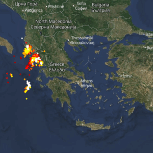 Καιρός 26-11: Πού χτυπά τώρα η κακοκαιρία Adel – Καταιγίδες Live