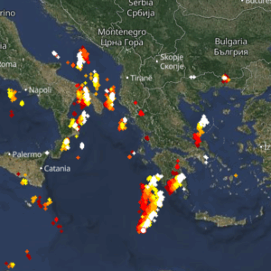 Κακοκαιρία Adel: Ισχυρές καταιγίδες τώρα – Πέρασμα και από την Αττική – Live