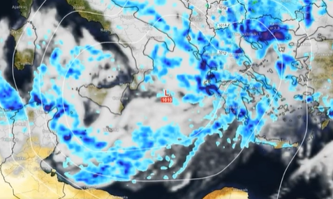 Καιρός 28-11: Η πορεία της κακοκαιρίας τις επόμενες ώρες - Ενημέρωση Κολυδά (vid)