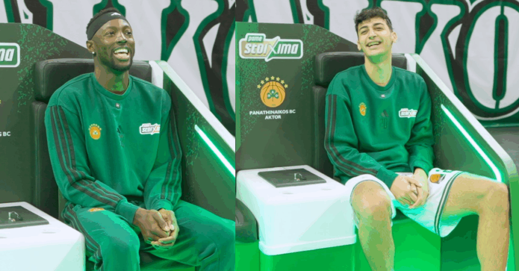 Τζέριαν Γκραντ και Αλέξανδρος Σαμοντούροβ σε τρελά κέφια (vid.)