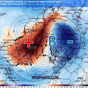 Καιρός: Η πολική δίνη «σπάει»! Προειδοποιεί Ιταλός μετεωρολόγος…