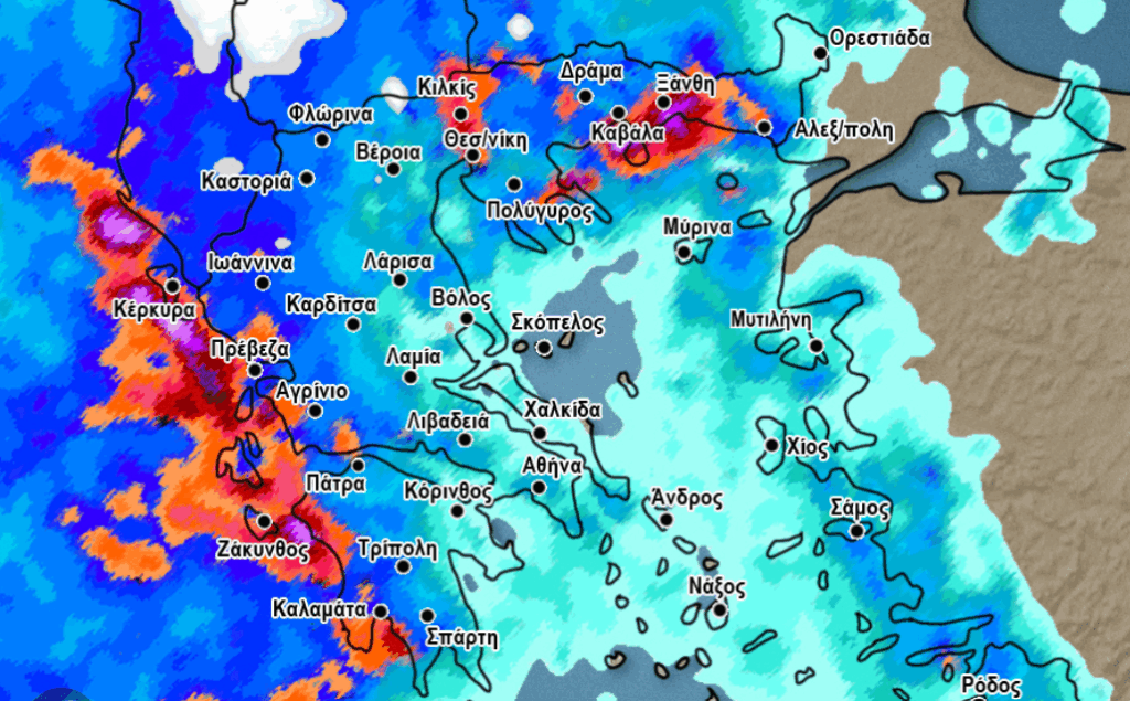 Καιρός: Οι χάρτες του Σάκη Αρναούτογλου για τη νέα κακοκαιρία (photos)