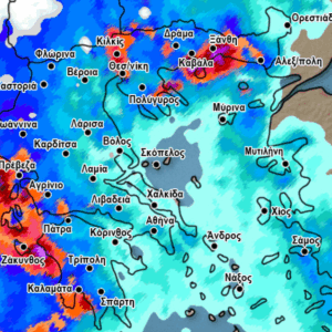 Καιρός: Οι χάρτες του Σάκη Αρναούτογλου για τη νέα κακοκαιρία (photos)