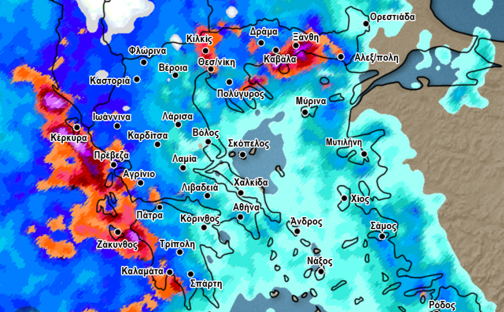 Καιρός: Οι χάρτες του Σάκη Αρναούτογλου για τη νέα κακοκαιρία (photos)