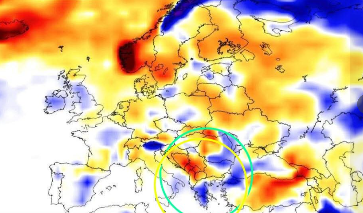 Καιρός: Μέση χιονοκάλυψη της Ελλάδας - Η ανάρτηση του Χατζηγρίβα