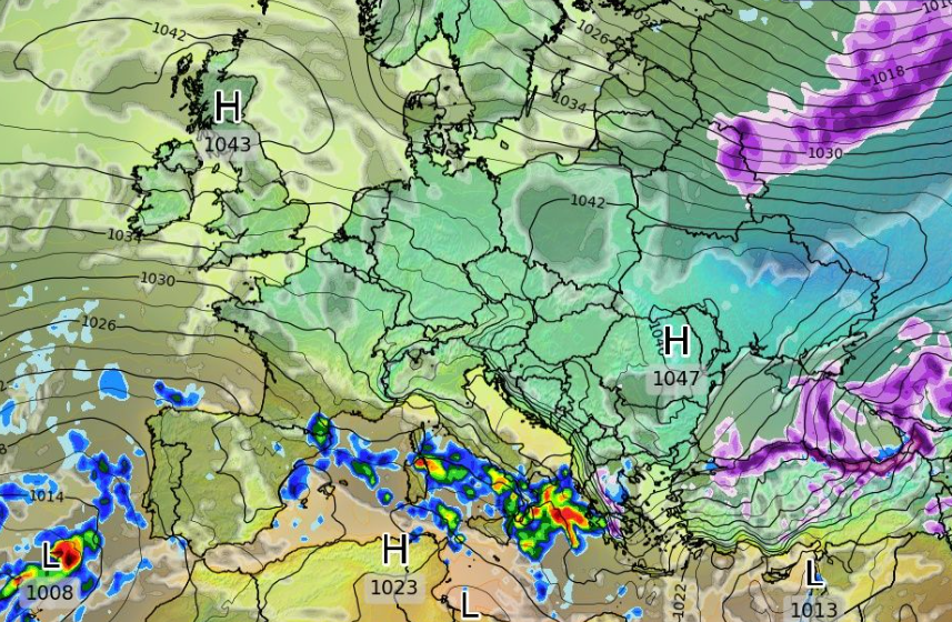 Καιρός: Το φέρνει ξανά! Πρώτες χιονοπτώσεις από το GFS στα μακρινά (vid)