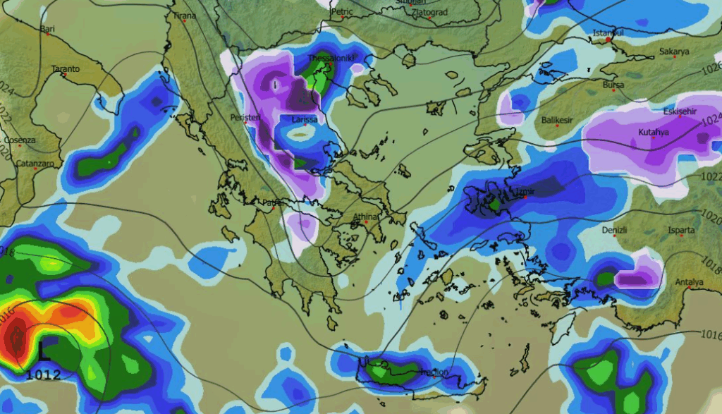 Καιρός 23-11: Ανατροπή GFS και χιονοσενάρια στα μακρινά για την Ελλάδα (vid)