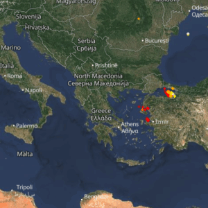 Καιρός – Live: Πού εκδηλώνονται τώρα καταιγίδες, τι αναμένεται…