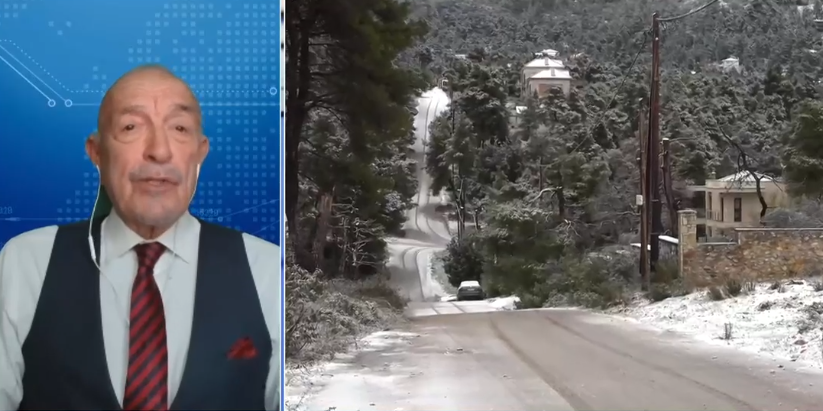 Καιρός 1-1: Πού θα χιονίσει τις επόμενες ώρες; Τι λέει ο Τάσος Αρνιακός (vid)