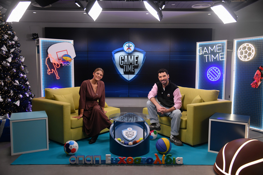 Ο Δημήτρης Τσίκλης στο Game Time