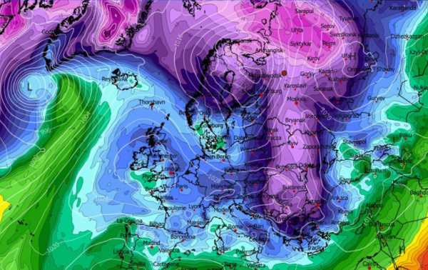 Καιρός: Εδραιώνει την τάση για σοβαρή ψυχρή εισβολή το GFS (vid)