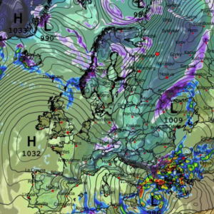 Καιρός Πρωτοχρονιά: Ισχυρές κακοκαιρίες από το GFS το πρώτο 5νθήμερο του 2026