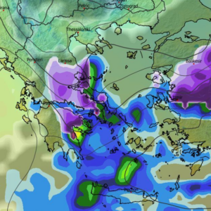 Καιρός 27-12: Επιμένει το GFS για χιόνια έως την Αττική την Πρωτοχρονιά
