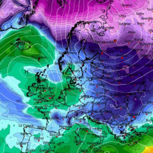 Καιρός 18-12: Πρωινά δεδομένα GFS για Χριστούγεννα και Πρωτοχρονιά