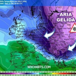 Ισχυρή ψυχρή εισβολή από τη Ρωσία την ερχόμενη εβδομάδα…