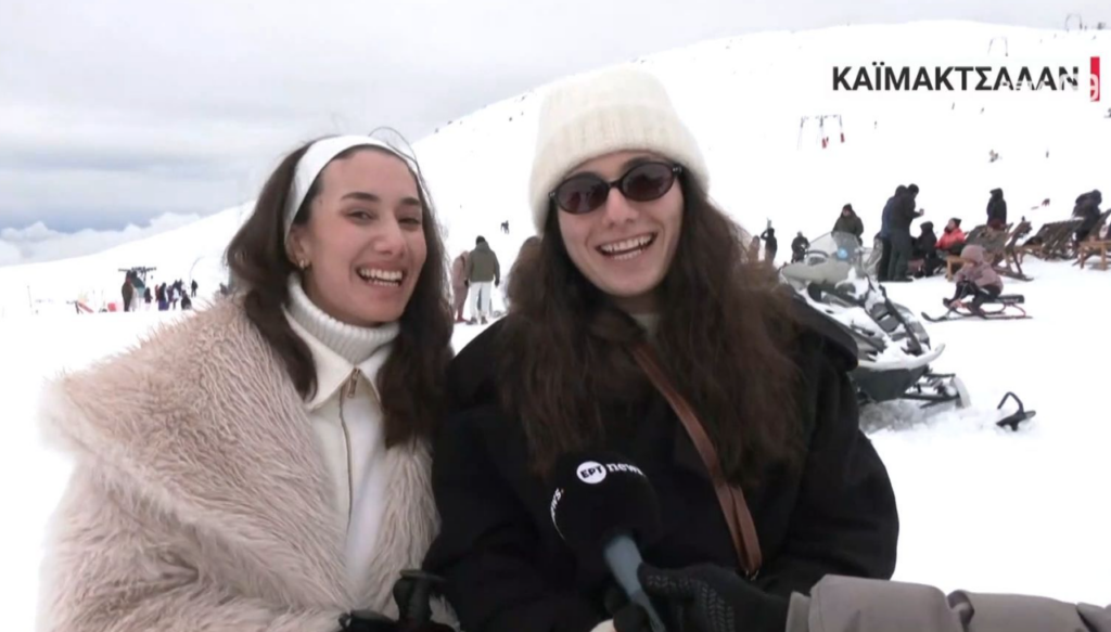 Χριστούγεννα στα χιονοδρομικά κέντρα – Το αδιαχώρητο από επισκέπτες (vid)