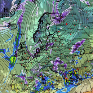 Καιρός Πρωτοχρονιά: Διαδοχικές κακοκαιρίες «βλέπει» το GFS