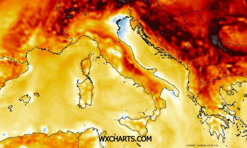 Καιρός: Ιταλός μετεωρολόγος για τον αφρικανικό αντικυκλώνα - Πότε καταρρέει;