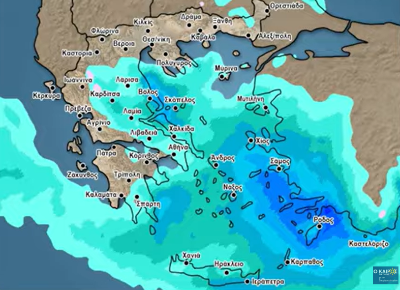 Καιρός Χριστούγεννα: Πρώτη καθαρή εικόνα από τον Σάκη Αρναούτογλου (vid)