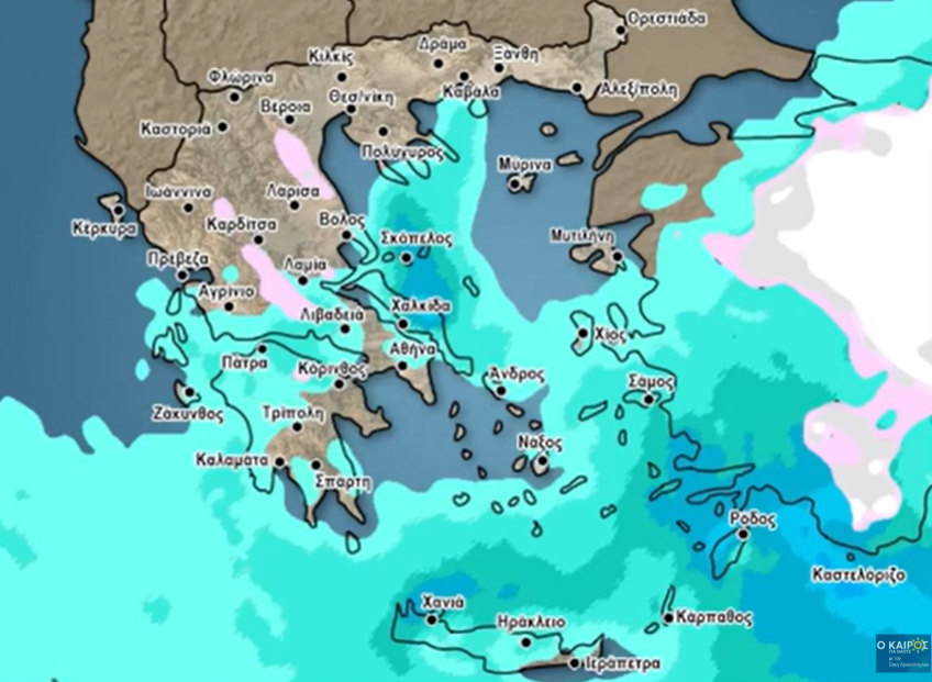 Καιρός Πρωτοχρονιά: Η ανάλυση του Σάκη Αρναούτογλου (vid)