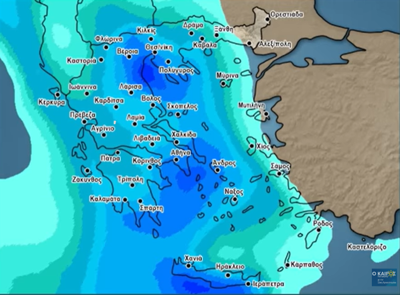 Καιρός 3-12: Θέλει προσοχή! Σάκης Αρναούτογλου για τη νέα κακοκαιρία (Vid)