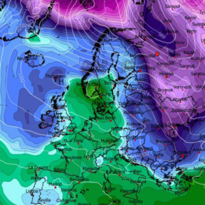 Καιρός Χριστούγεννα: Καρέ – καρέ η κίνηση των αερίων μαζών από το ECMWF (vid)