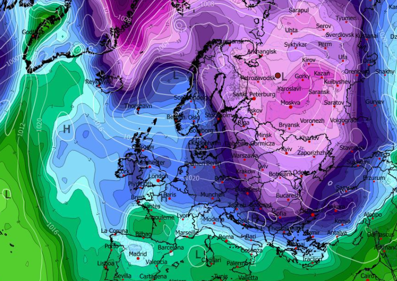 Σύγκλιση GFS & ECMWF: Ισχυρή αρκτική εισβολή με το «καλημέρα» του νέου έτους