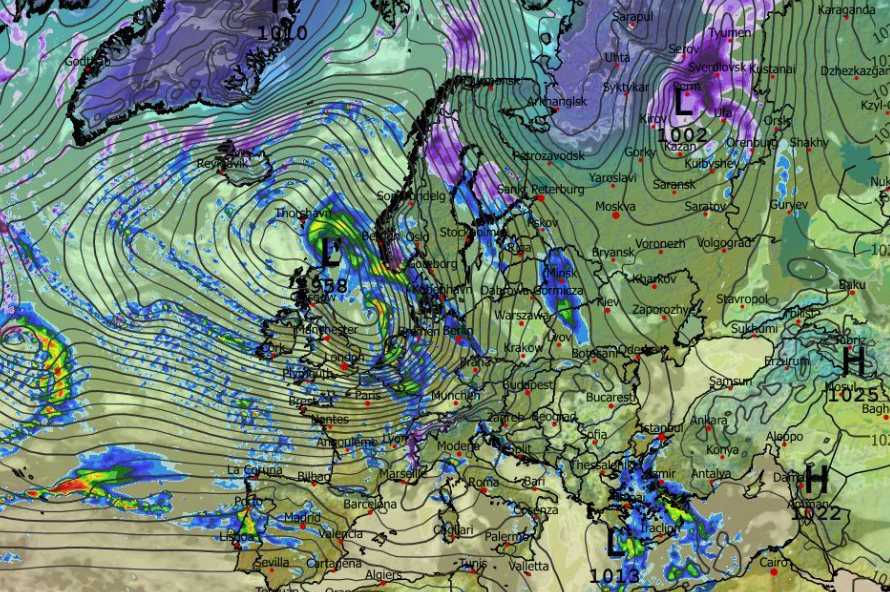 Καιρός 7-12: Σταθερό το ευρωπαϊκό για την επόμενη κακοκαιρία στην Ελλάδα (vid)
