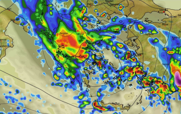 Καιρός 5-12: Η κακοκαιρία Byron και η προοπτική έως τις 20 Δεκέμβρη