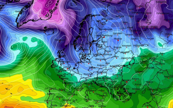 Καιρός 8-12: Μέσα στα Χριστούγεννα, ό,τι ψυχρό από το ευρωπαϊκό (vid)